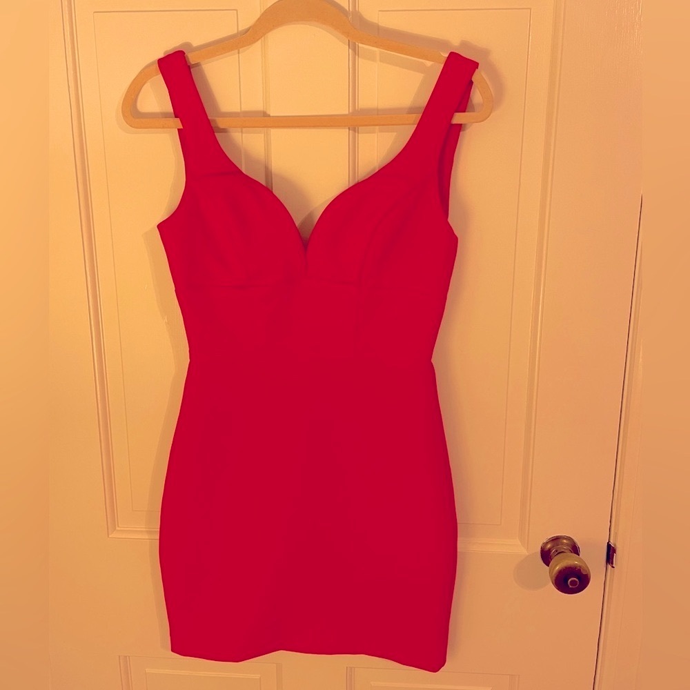 Red Karlie Cocktail Dress